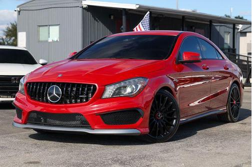 Jupiter Red 2015 Mercedes-Benz CLA-Class CLA 45 AMG 4MATIC