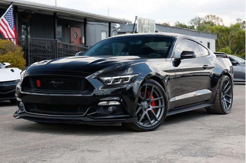 Shadow Black 2017 Ford Mustang GT Premium