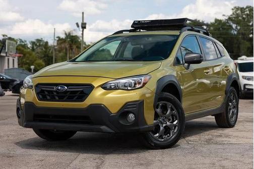 Plasma Yellow Pearl 2021 Subaru Crosstrek Sport