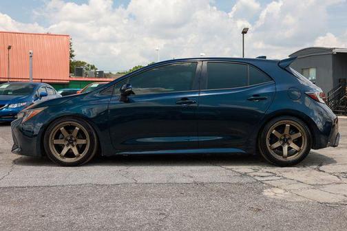 Galactic Aqua Mica 2019 Toyota Corolla SE