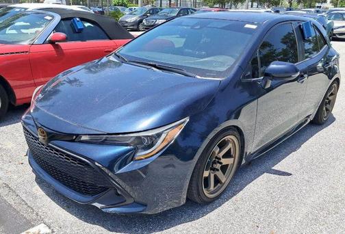 Galactic Aqua Mica 2019 Toyota Corolla SE