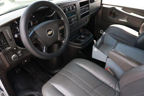 White 2011 Chevrolet Express 1500 Work Van