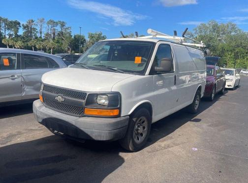 White 2011 Chevrolet Express 1500 Work Van