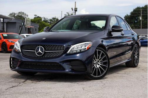 Lunar Blue Metallic 2019 Mercedes-Benz C-Class C 300 Sedan