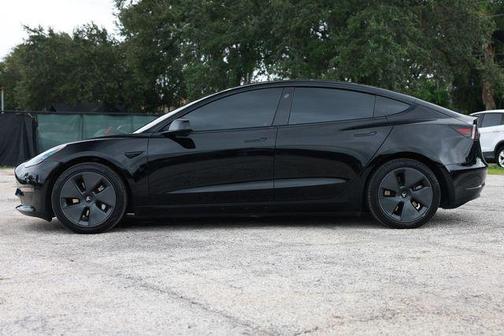 Solid Black 2021 Tesla Model 3 Long Range