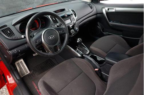 Racing Red 2011 Kia Forte Koup SX