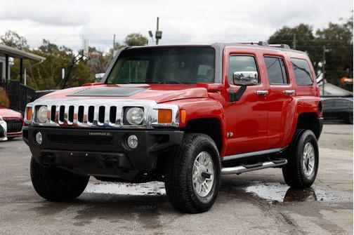 Victory Red 2006 Hummer H3 Base