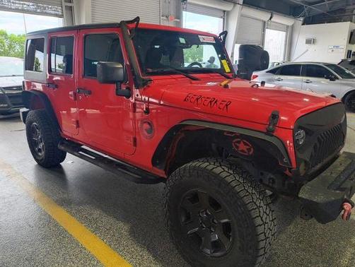Firecracker Red Clearcoat 2017 Jeep Wrangler Unlimited Sport