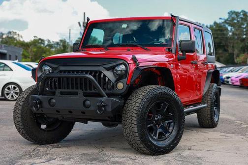 Firecracker Red Clearcoat 2017 Jeep Wrangler Unlimited Sport