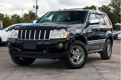 Black 2006 Jeep Grand Cherokee Overland