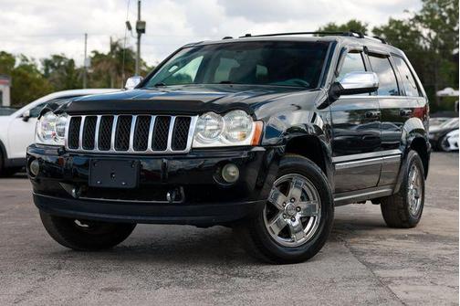 Black 2006 Jeep Grand Cherokee Overland