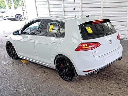 Pure White 2016 Volkswagen Golf GTI 2.0T Autobahn w/Performance Package 4-Door