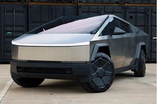 Stainless Steel 2024 Tesla Cybertruck All-Wheel Drive