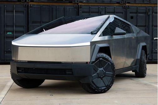 Stainless Steel 2024 Tesla Cybertruck All-Wheel Drive