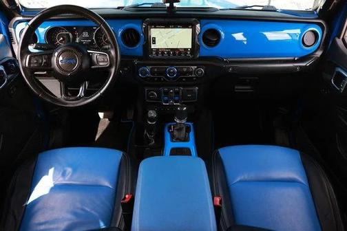 Hydro Blue Pearlcoat 2021 Jeep Gladiator 80th Anniversary 4x4
