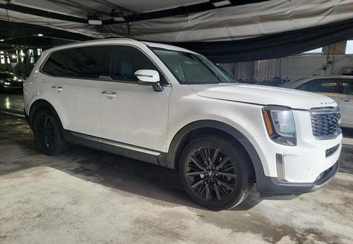 Glacial White Pearl 2022 Kia Telluride SX