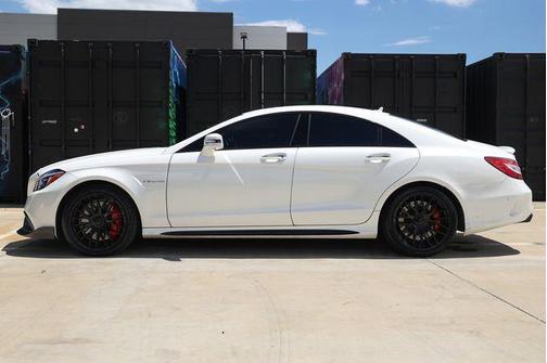 designo Diamond White Metallic 2016 Mercedes-Benz AMG CLS AMG CLS 63 S-Model 4MATIC