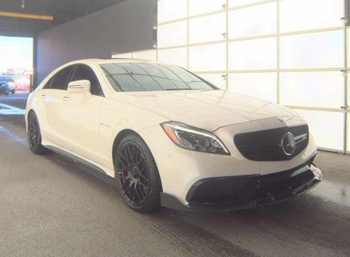 designo Diamond White Metallic 2016 Mercedes-Benz AMG CLS AMG CLS 63 S-Model 4MATIC