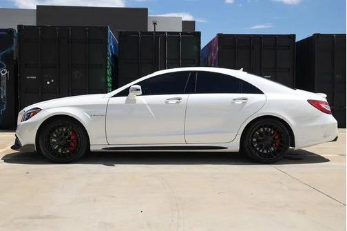 White 2016 Mercedes-Benz AMG CLS AMG CLS 63 S-Model 4MATIC