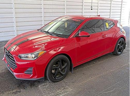 red 2020 Hyundai Veloster 2