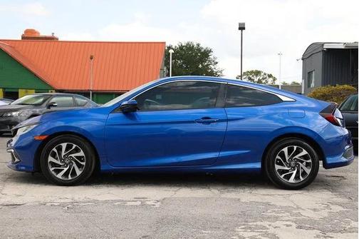Aegean Blue Metallic 2020 Honda Civic LX