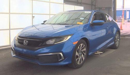 Aegean Blue Metallic 2020 Honda Civic LX