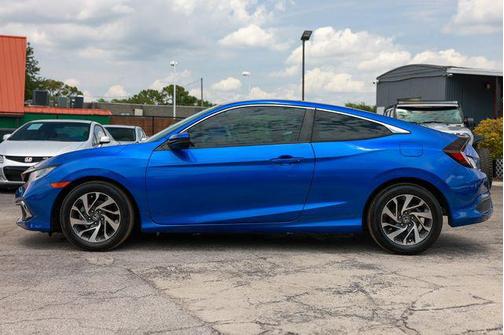 Aegean Blue Metallic 2020 Honda Civic LX