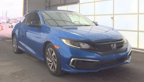 Aegean Blue Metallic 2020 Honda Civic LX