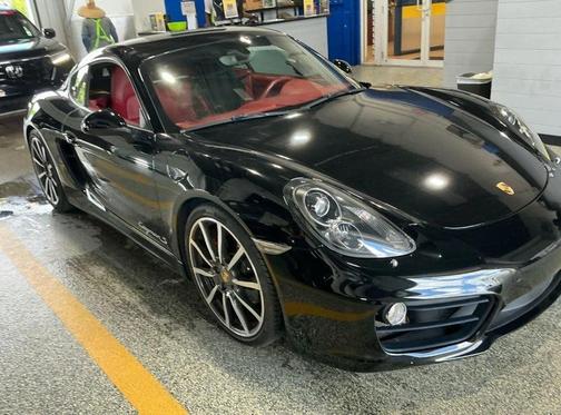 Black 2014 Porsche Cayman S