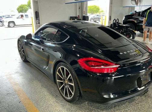 Black 2014 Porsche Cayman S