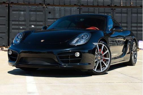 Black 2014 Porsche Cayman S