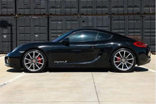 Black 2014 Porsche Cayman S