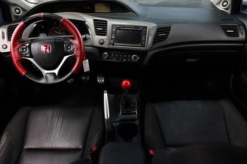 Crystal Black Pearl 2012 Honda Civic Si