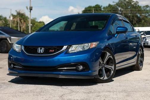 Dyno Blue Pearl 2014 Honda Civic Si