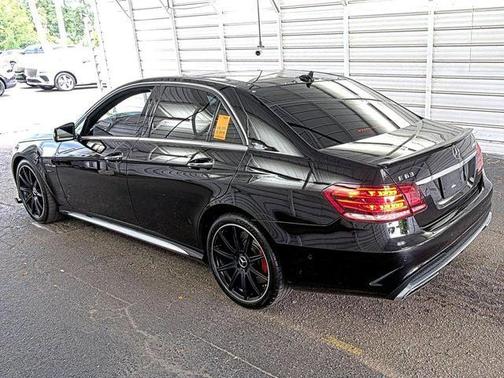 Black 2016 Mercedes-Benz E-Class S 4MATIC