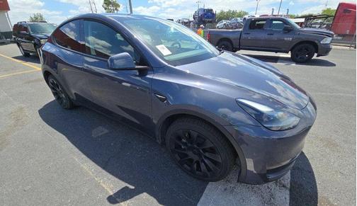 Solid Black 2023 Tesla Model Y Long Range Dual Motor All-Wheel Drive