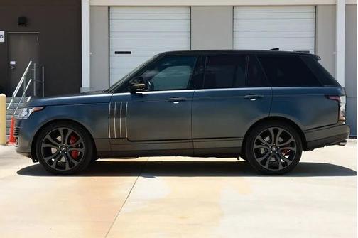 Santorini Black 2017 Land Rover Range Rover 5.0L Supercharged SV Autobiography