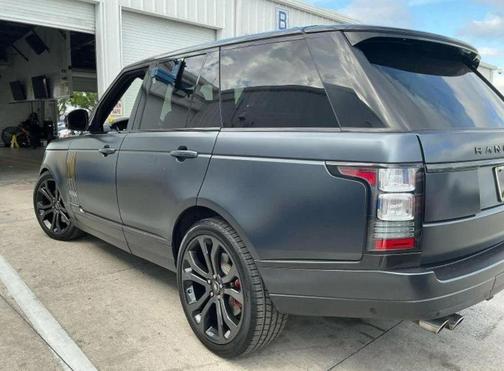 Santorini Black 2017 Land Rover Range Rover 5.0L Supercharged SV Autobiography