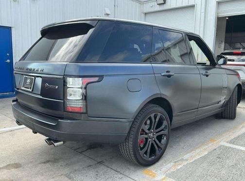 Santorini Black 2017 Land Rover Range Rover 5.0L Supercharged SV Autobiography