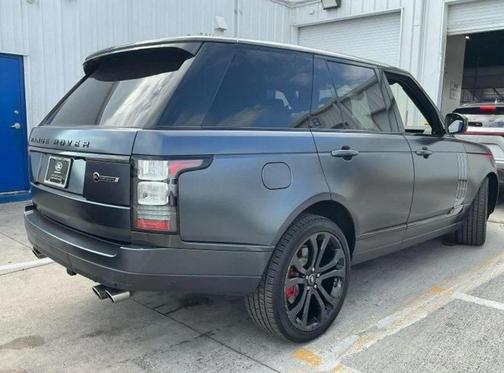 Santorini Black 2017 Land Rover Range Rover 5.0L Supercharged SV Autobiography