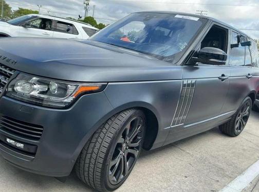Santorini Black 2017 Land Rover Range Rover 5.0L Supercharged SV Autobiography