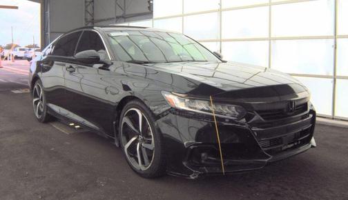 Crystal Black Pearl 2022 Honda Accord Sport 2.0T