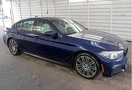 Mediterranean Blue Metallic 2019 BMW 540 xDrive