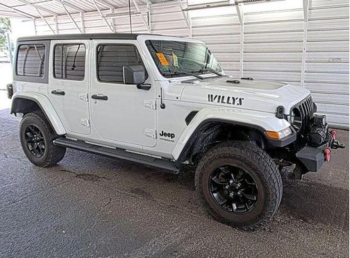 Bright White Clearcoat 2020 Jeep Wrangler Unlimited Willys 4x4