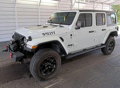 Bright White Clearcoat 2020 Jeep Wrangler Unlimited Willys 4x4