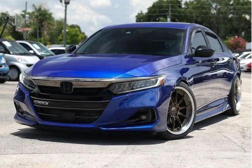 Still Night Pearl 2021 Honda Accord Sport SE 1.5T