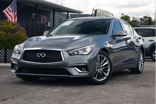 Graphite Shadow 2019 INFINITI Q50 3.0t LUXE