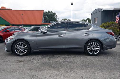 Graphite Shadow 2019 INFINITI Q50 3.0t LUXE