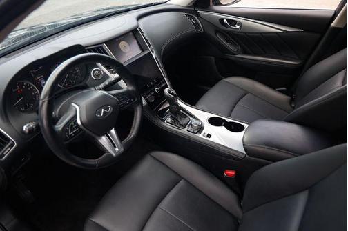 Graphite Shadow 2019 INFINITI Q50 3.0t LUXE