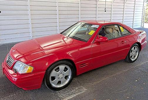 Firemist Red 1999 Mercedes-Benz SL-Class SL500 2dr Roadster 5.0L
